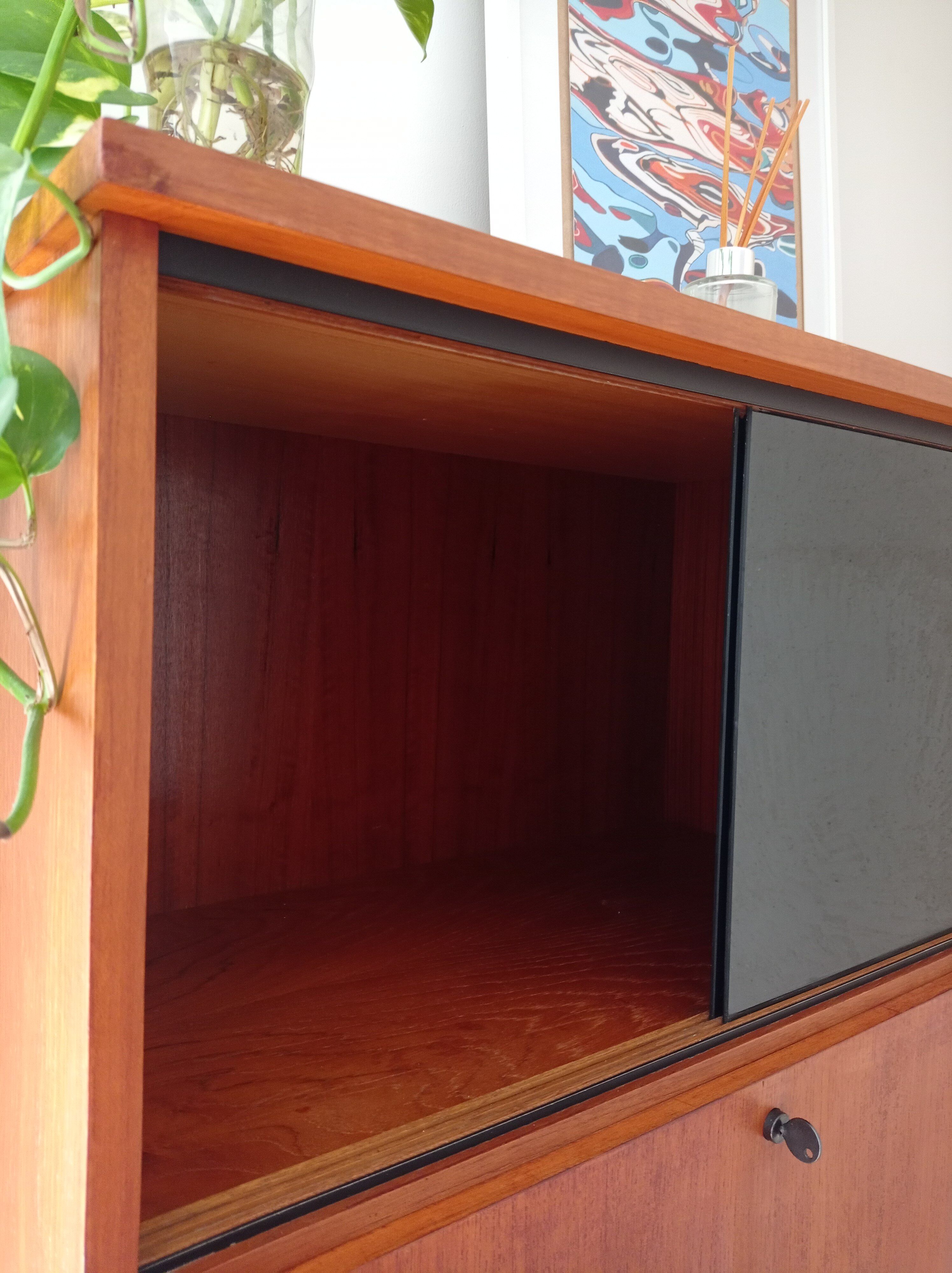 Scandinavian high sideboard