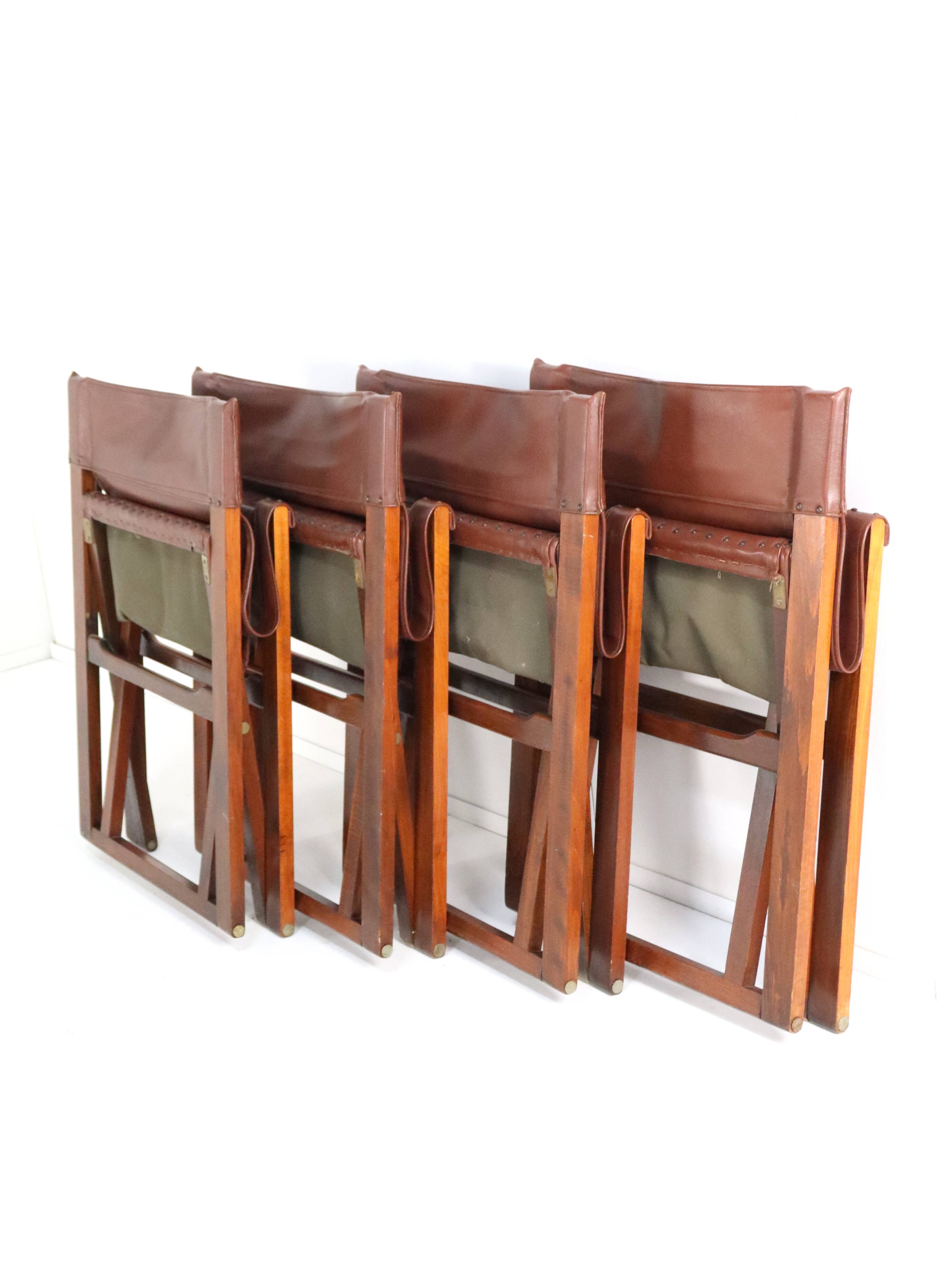 Folding safari chair | 4 stuks op voorraad