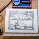 Printed in 1970, engraving from Nantes.