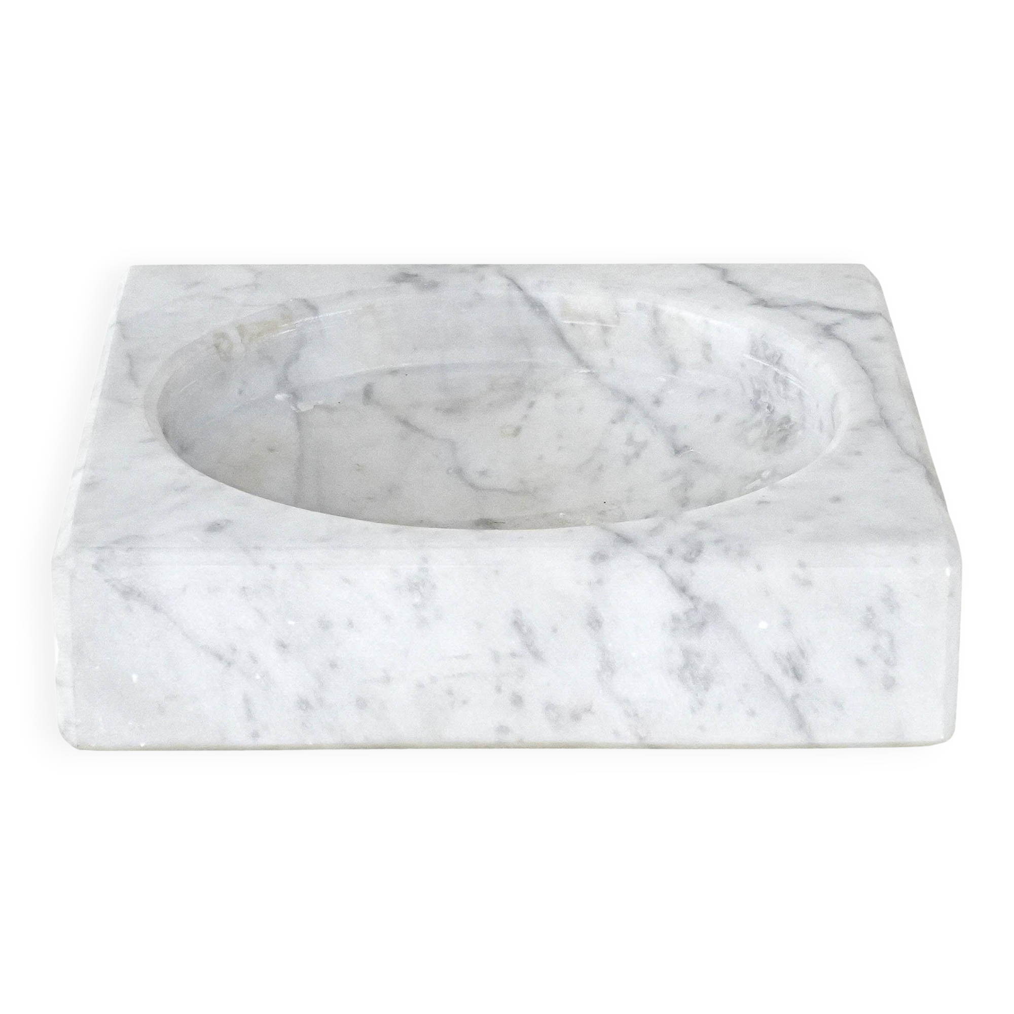 Marble stand, Italian design, 1970s, made in Italy