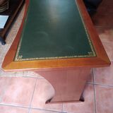 Table d'écriture mural en merisier escamotable