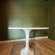Table ronde tulipe vintage Werzalit