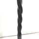 Candlestick pique candle 1950 metal and brass height 124cm