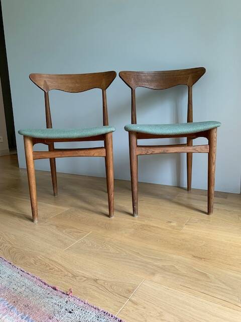 Pair of chairs - Denmark, 50s/60s