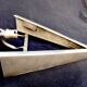 Art deco pressed glass sconce