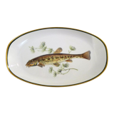 Plat poisson porcelaine