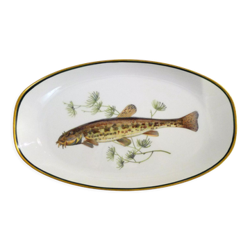 Porcelain fish dish
