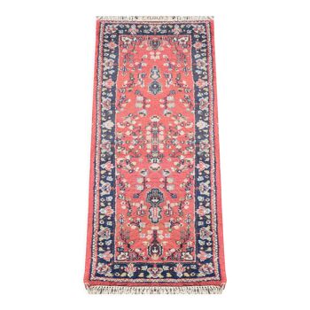 Tapis d'orient indo:persan 0.67 x 1.85 m