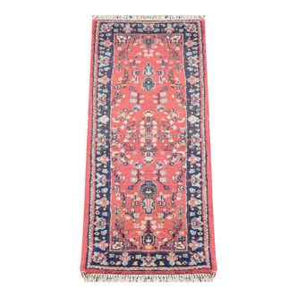 Orient rug Indo:Persian - Entirely handmade - Dimensions: 0.67 X 1.85 M