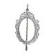 White brass frame