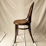 Bistro chair with caned seat, Thonet type