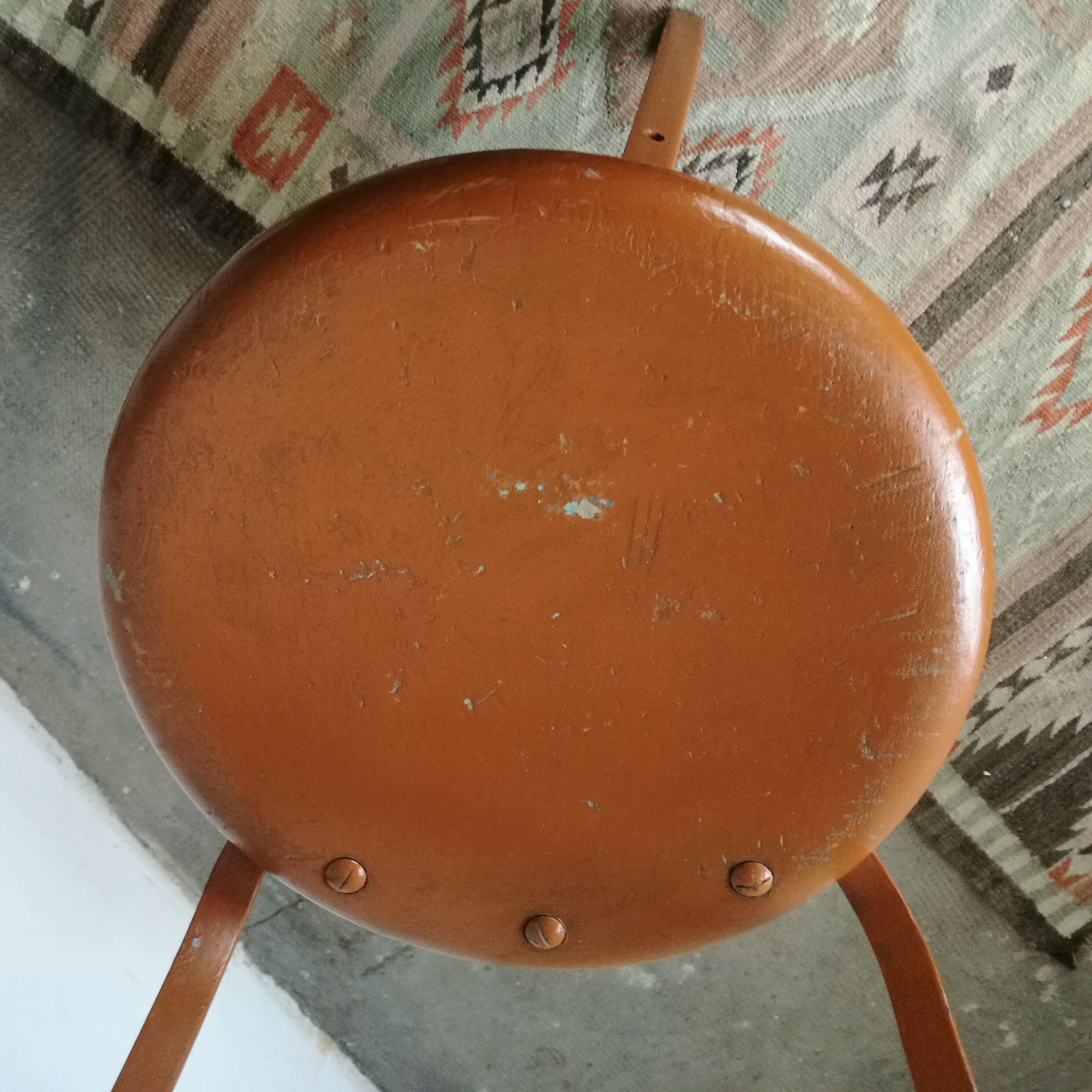 Wooden workshop chair