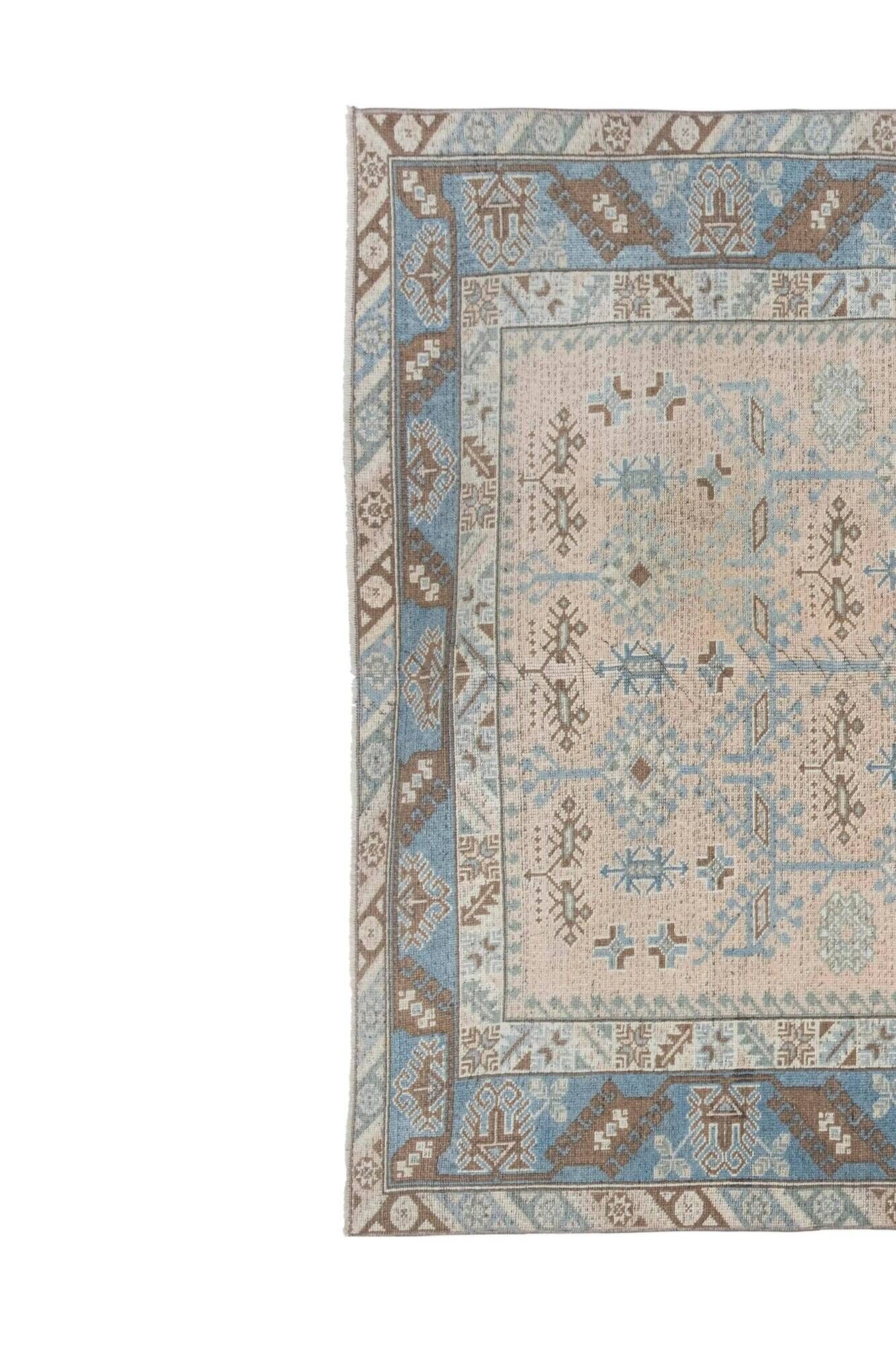 Vintage Turkish handmade rug 190x281 cm