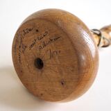 Lampe en bois