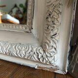 Miroir trumeau ancien Louis Philippe 104 x74