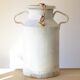 1940s white milk can