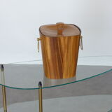 Teak champagne bucket