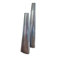 Pair of modernist Ikea aluminum candlesticks 1970