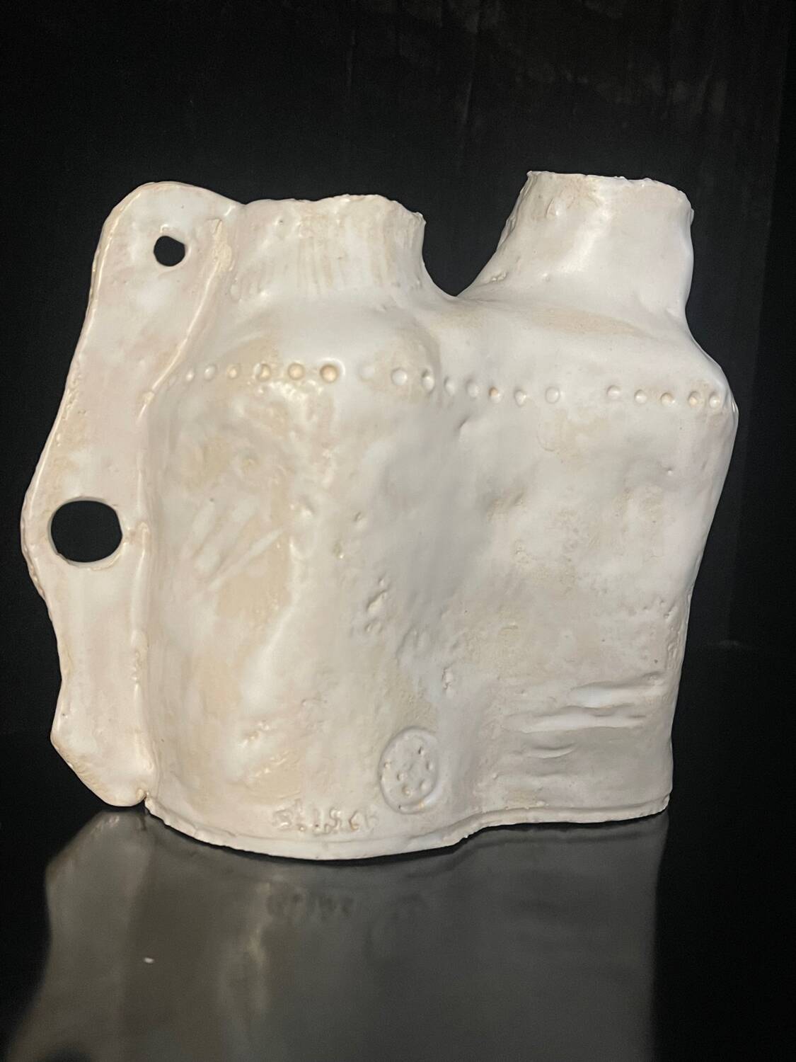 Brutalist ceramics Vallauris Olisch