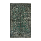 Tapis noué à la main oriental années 1970 154 cm x 237 cm