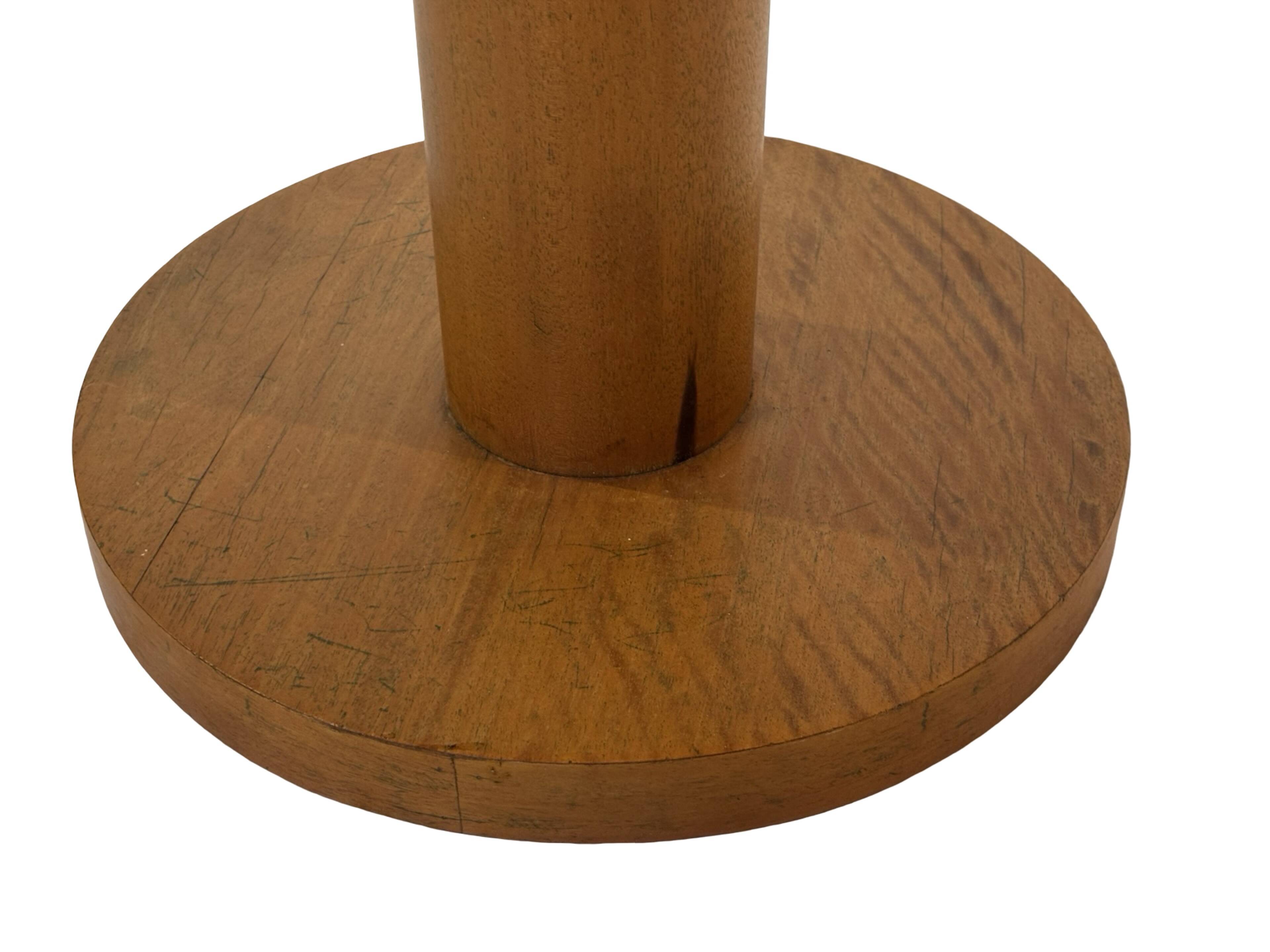 Art Deco Side Table Plant Table Oak 40's Design