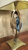 Willy Daro brass lamp, 1970s