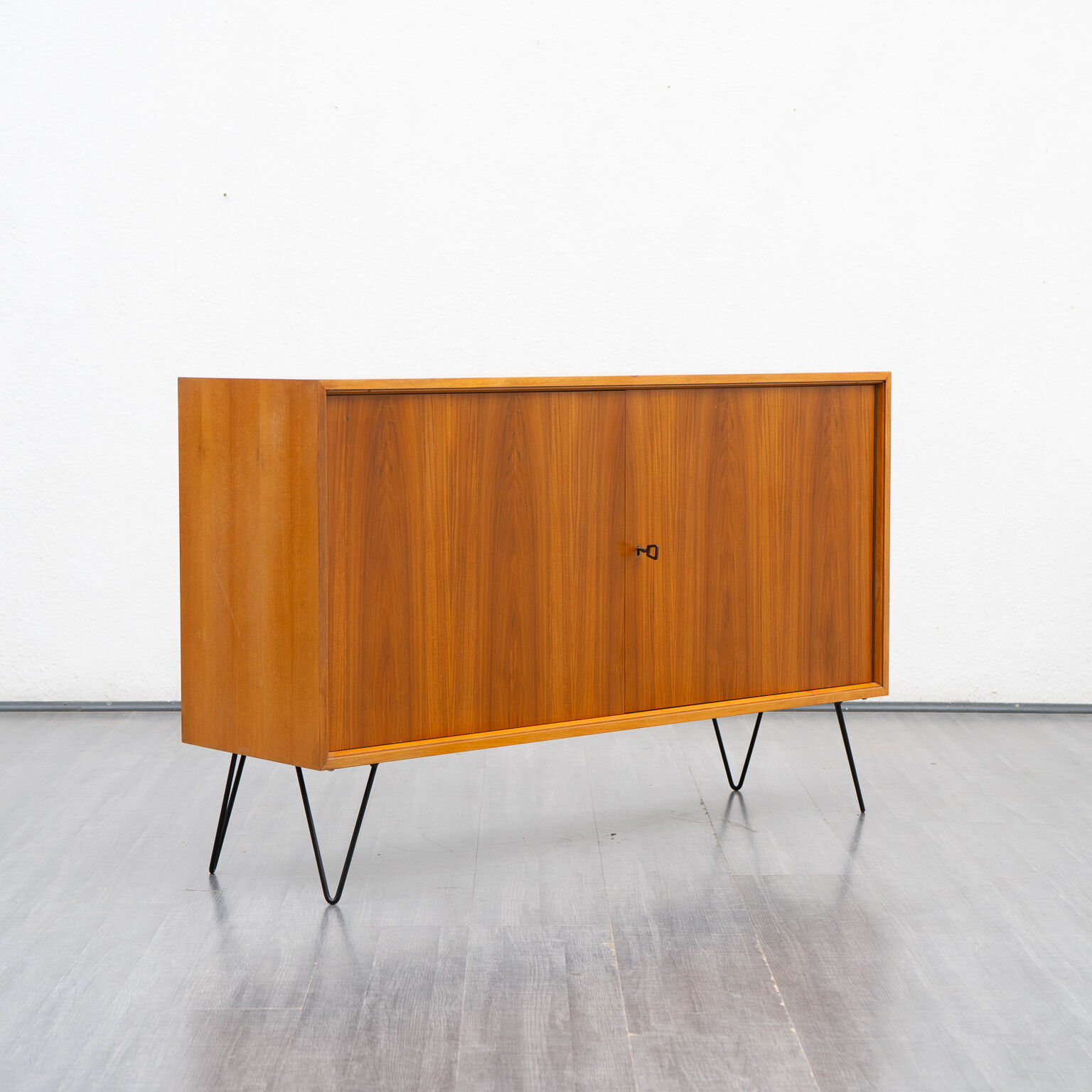 Commode vintage, noyer, restauré