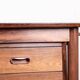 Danish extendable desk, Rosewood and Brass, model OS 51, Arne Vodder.