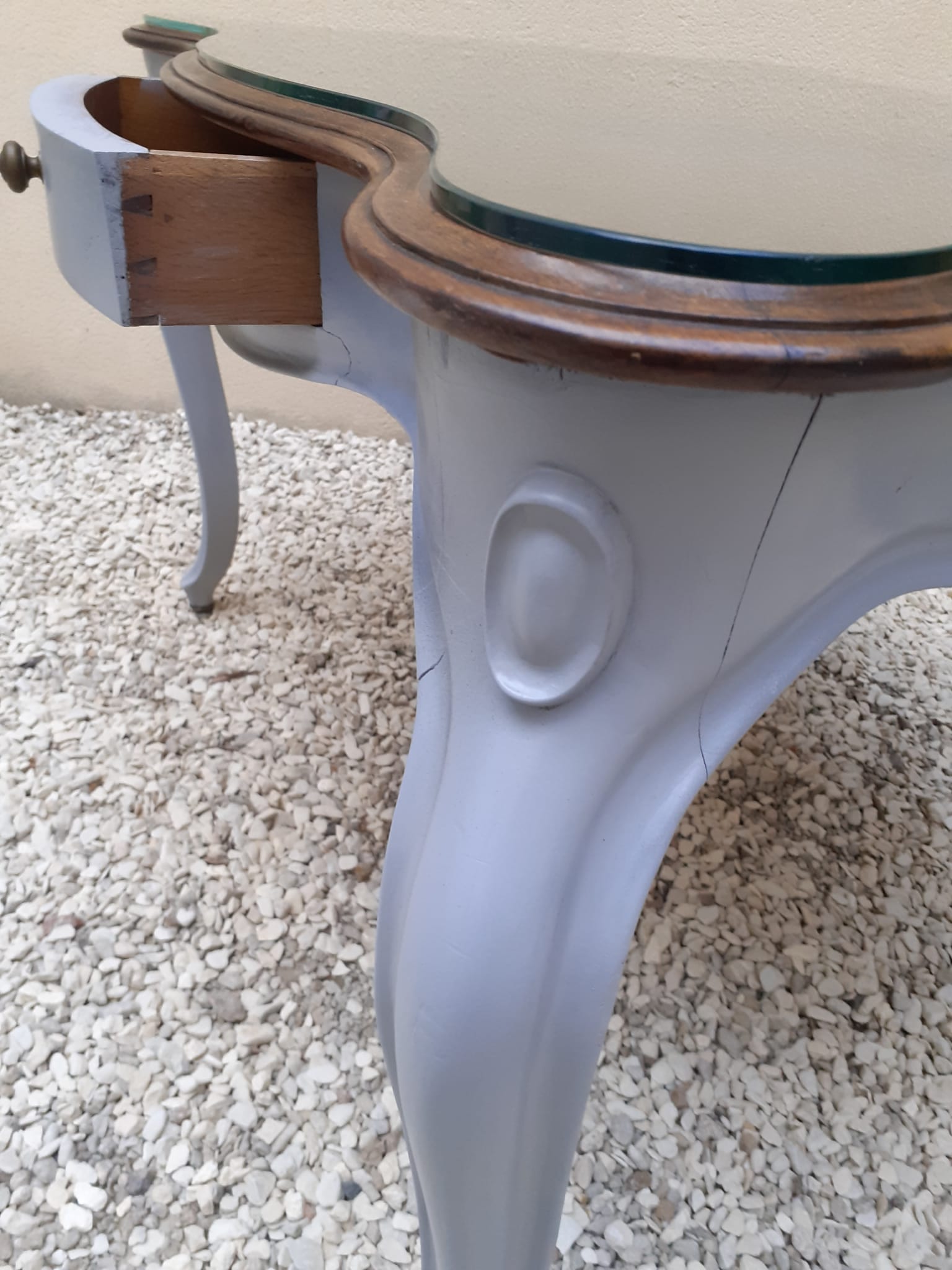 Rosewood desk table XIX century