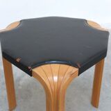 Important pair of 'X602' stools by Alvar Aalto for Artek, 1954