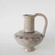 Large pottery vase, brutalist style, 1970.