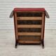 1950s, Danish art deco armchair, original red furniture wool, beech wood.