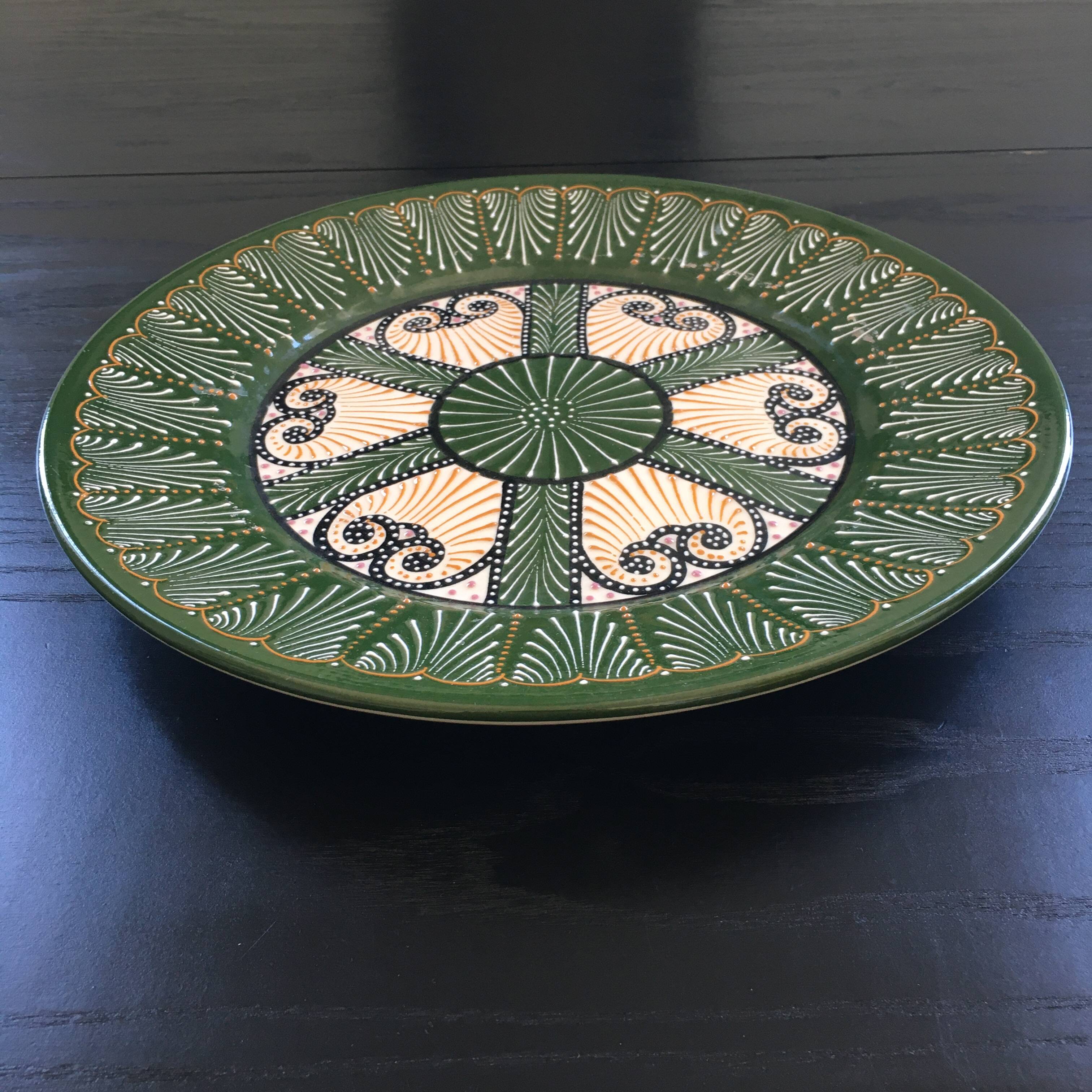 Dish signed HB Quimper