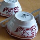 Pair of cups Sarreguemines