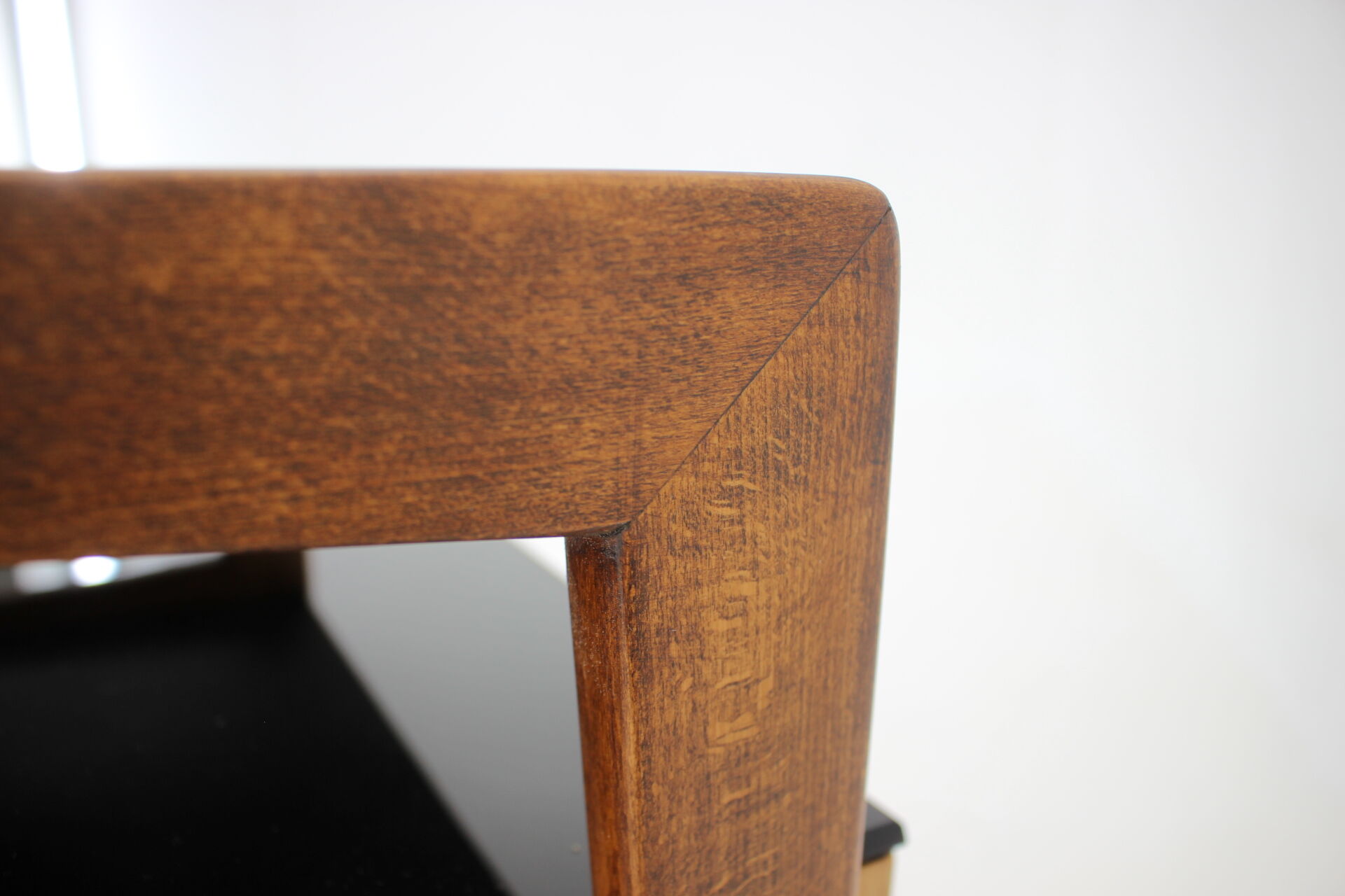 1960s pair of restored bedside tables, czechoslovakia