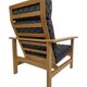 Fauteuil vintage Søren Holst Fredericia modèle 2461 design
