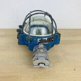 Vintage industrial porthole wall light Mapelec explosion-proof