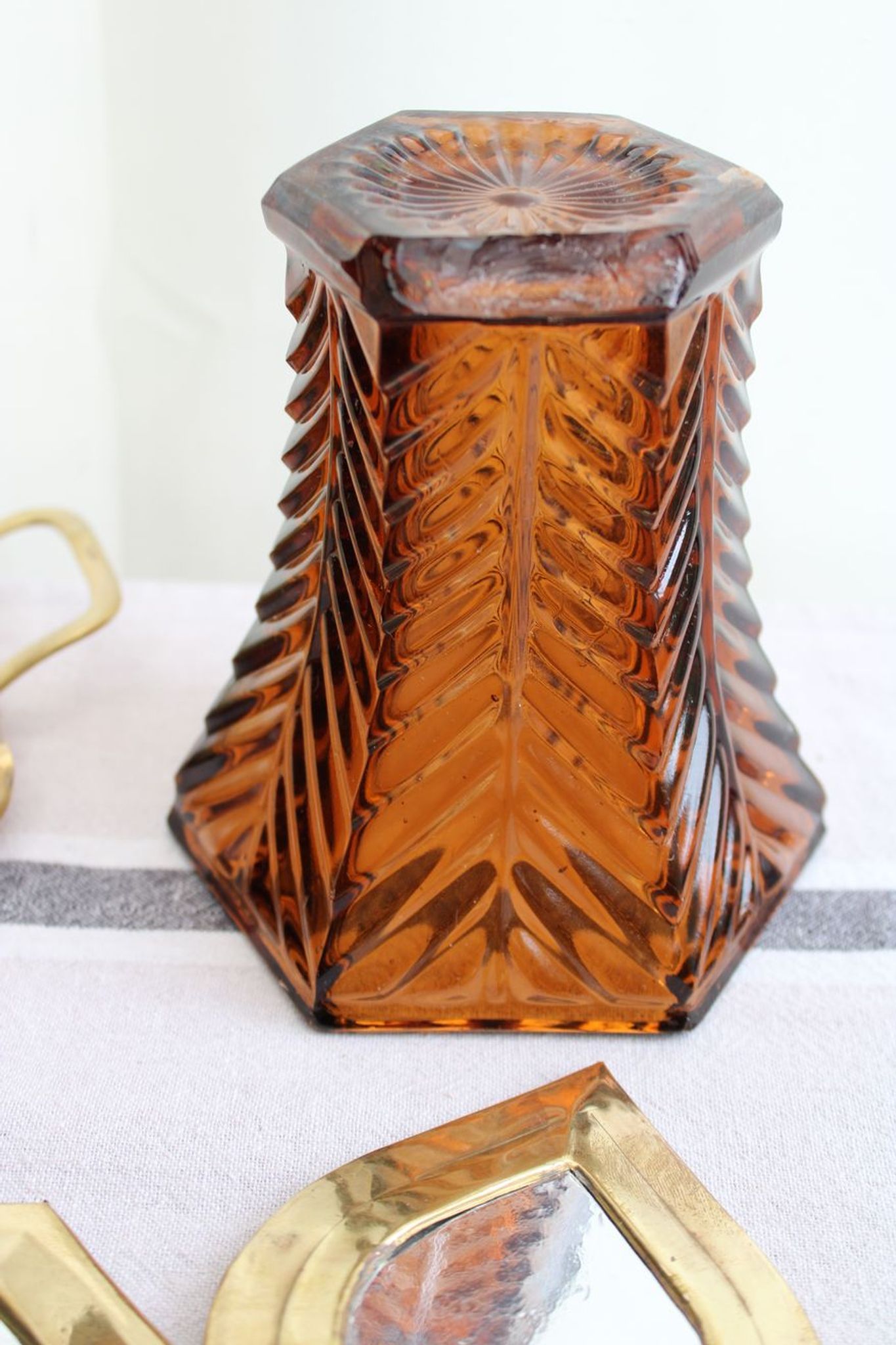 Vase en verre