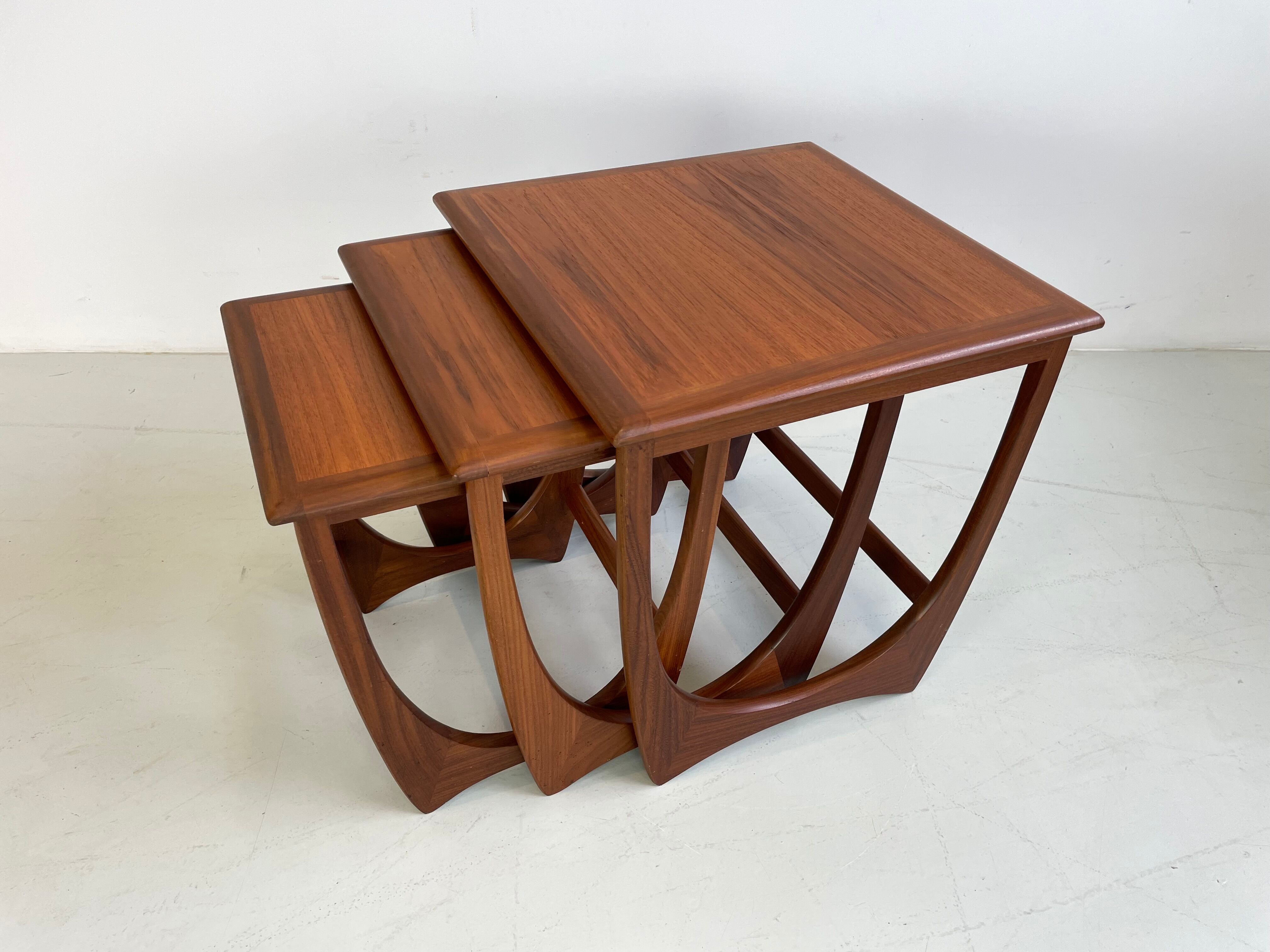 Vintage nesting tables by G-Plan