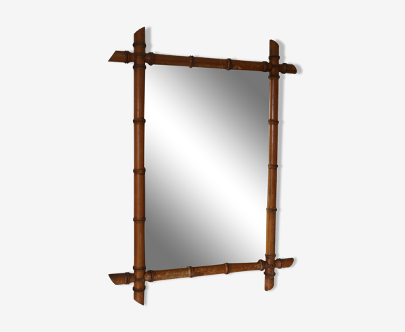 Miroir imitation bambou 770x567mm