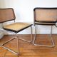 Pair of Cesca B32 chairs by Marcel Breuer