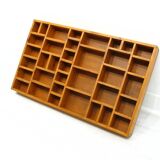 Shelf for figurines vintage display from the 70s