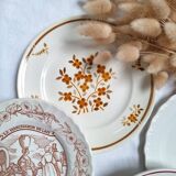 Vintage dessert plates