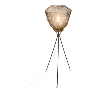 lampadaire tripode noir