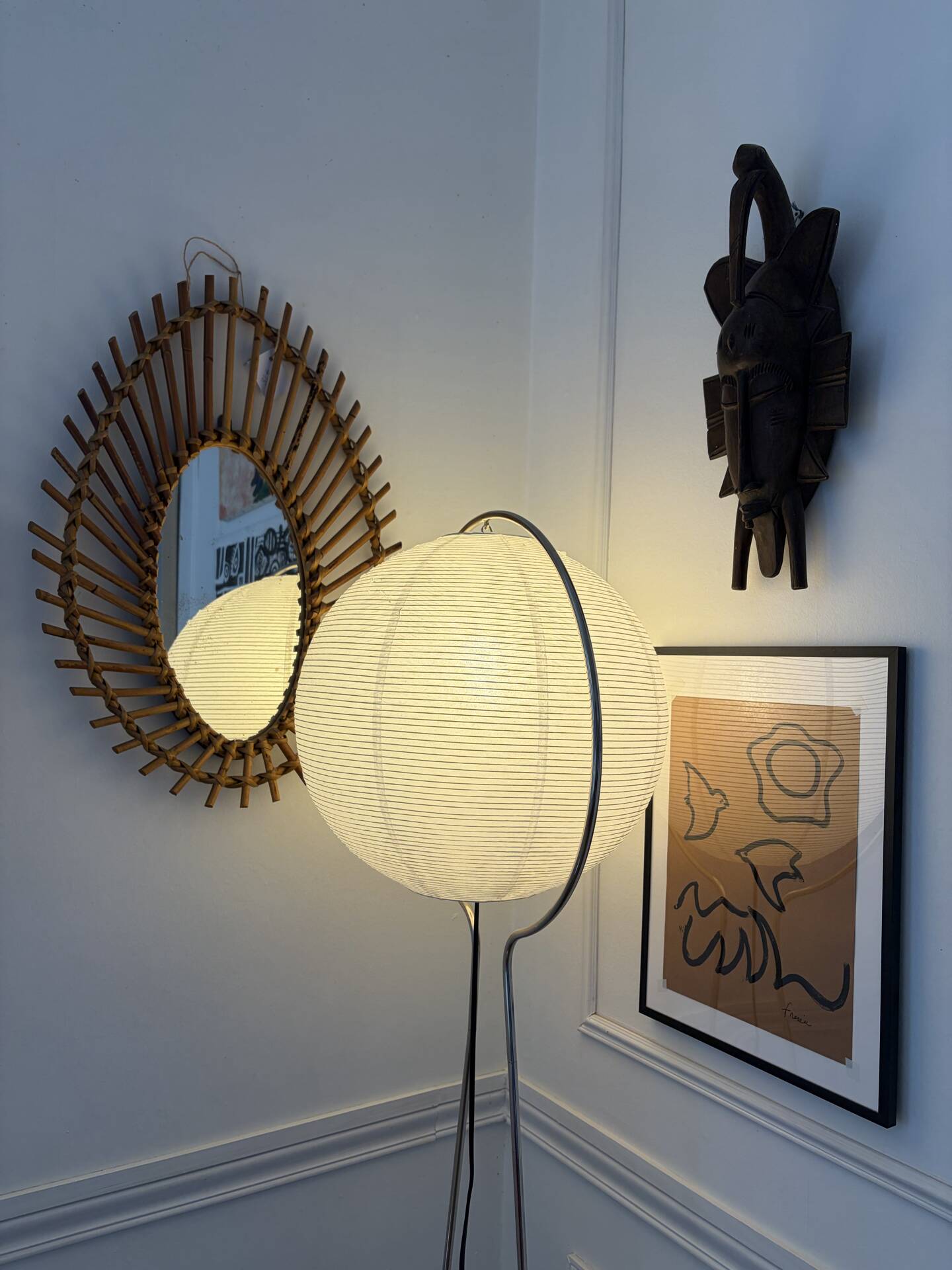 Lampadaire Väte IKEA vintage