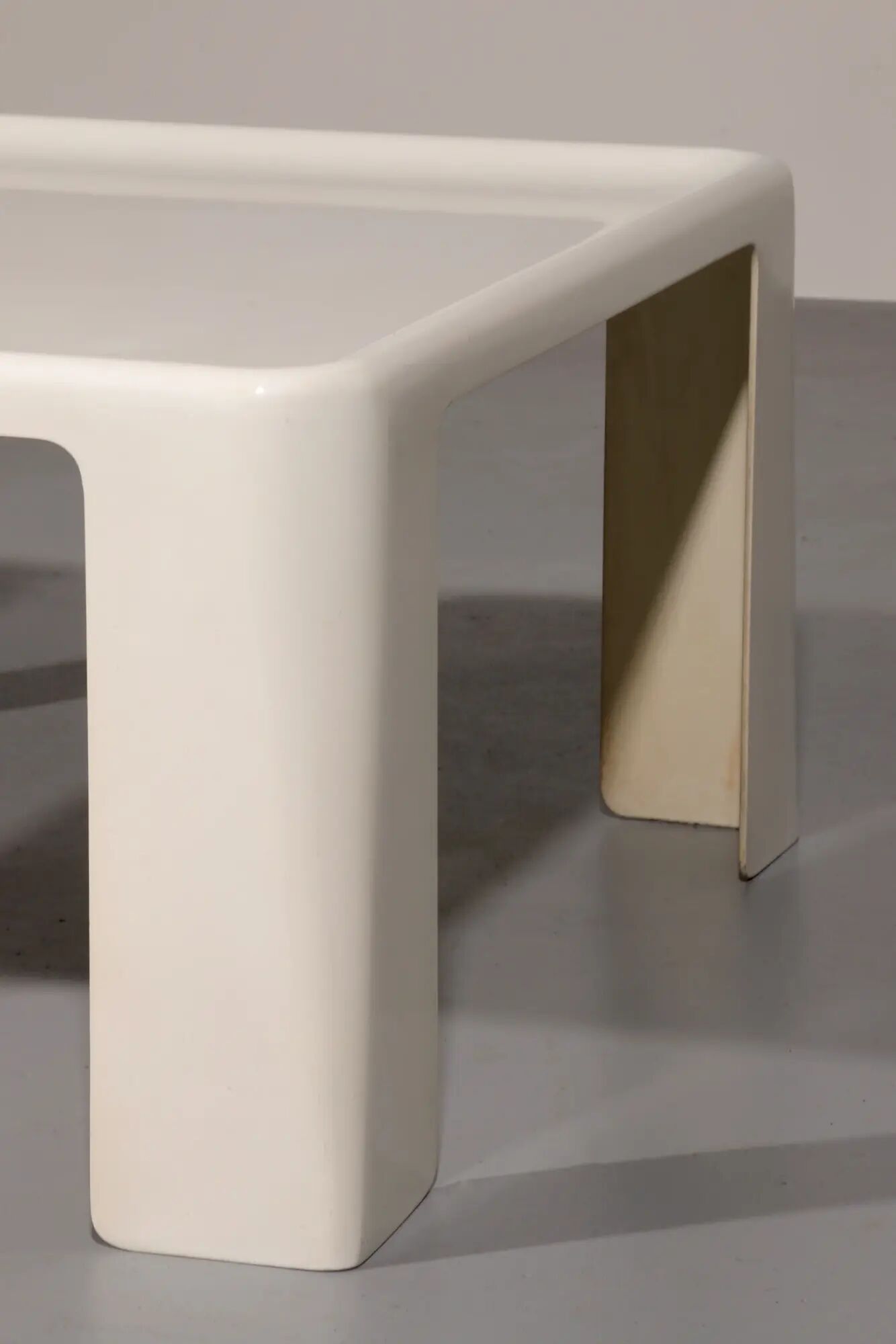 Mario Bellini Amanta square coffee table for B&B Italy, 1960