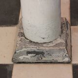 Small column in painted wood.