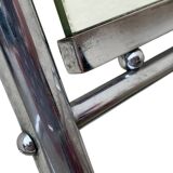 1950s chrome-plated aluminum entrance hall