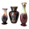 Vases vintage en céramique, Bay Jasba, Westgerman Pottery 50s 60s, Mid Century Collection