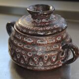 Ceramic pot with lid by Jean Austruy Vallauris